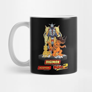 Agumon Evolutions-For Digimon Rumble Arena lovers Mug